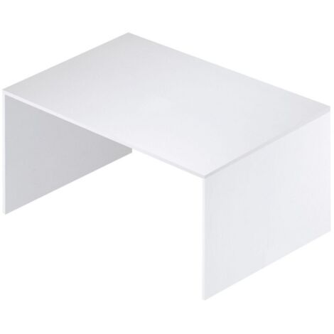 Petit bureau en bois blanc frêne 120x73x h73 cm