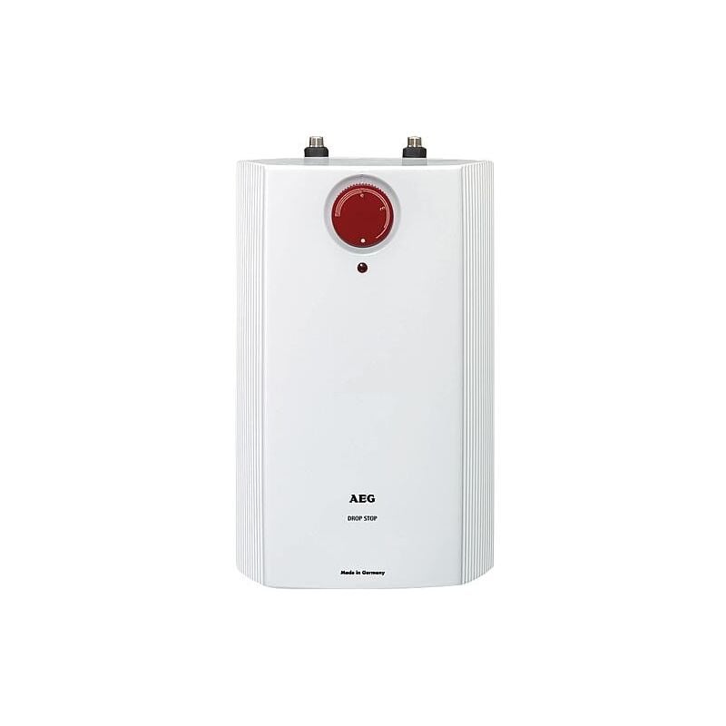 AEG - Petit chauffe-eau électrique 5L pour montage sous lavabo Huz 5 Drop Stop basse pression