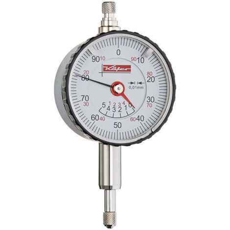 Petit comparateur KMU 4/5 TK-100 1 mm lecture 0,01 mm KÄFER