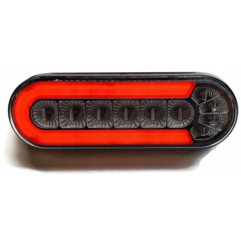 PETIT FEU COMBINÉ À LED NÉON CLIGNOTANT ARRIÈRE DYNAMIQUE 12V 24V