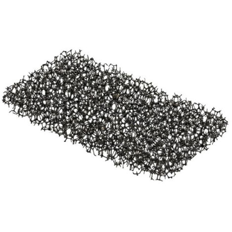 Petit filtre moteur noir (5,5 x 3,3 x 0,5 cm) pour aspirateur AEG - Tornado - Zanussi