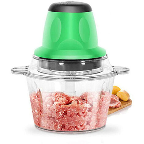 Petit hachoir à viande, hachoir à viande, hachoir à viande multifonction en plastique pour usage domestique, hachoir, robot culinaire, hachoir à viande électrique