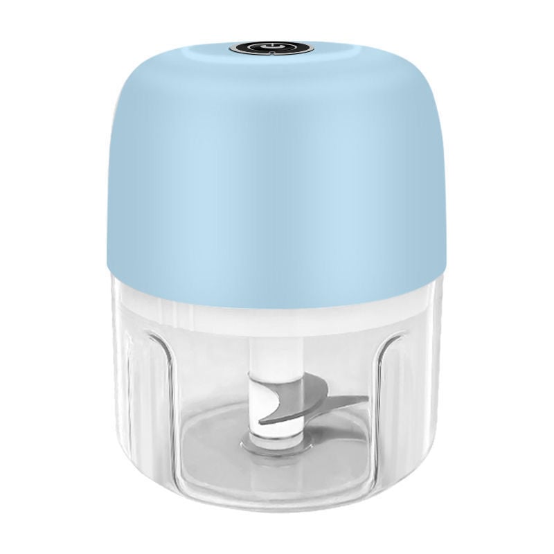 Petit Hachoir Électrique Alimentaire Sans Fil Rechargeable, Mini Robot de Cuisine, Portable Hachoir Broyeur Ail légumes viande
