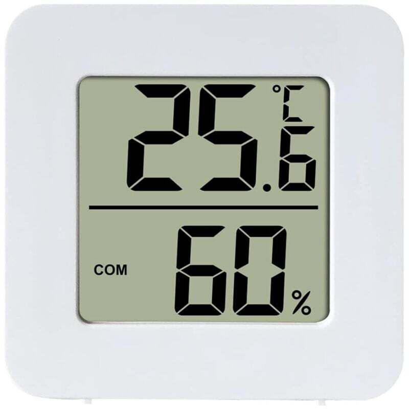 Petit Hygromètre Numérique Thermomètre Intérieur Thermomètre D'ambiance Moniteur de Température et Humidimètre pour Le Confort du Bureau à Domicile