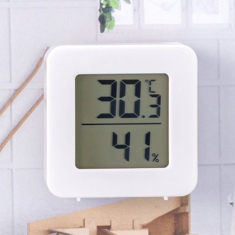 Petit Hygromètre Numérique Thermomètre Intérieur Thermomètre D'ambiance Moniteur de Température et Humidimètre pour Le Confort du Bureau à Domicile