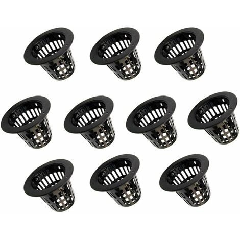 Petit Kit De Panier De Plantation De Bassin pour La Plantation De Pots Nets pour La Culture Hydroponique（10pcs ）LO-Ron