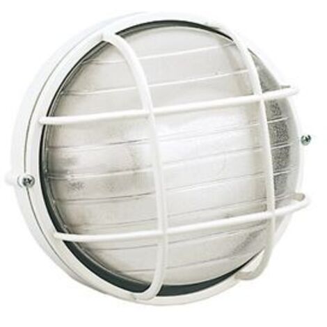 Petit plafond Ligne de cages industrielles rondes blanches