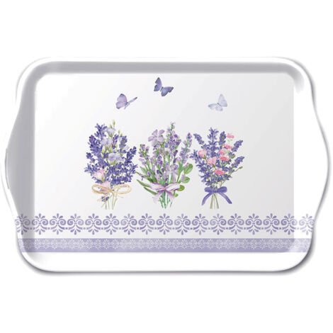 Petit plateau rectangulaire Belle Lavande