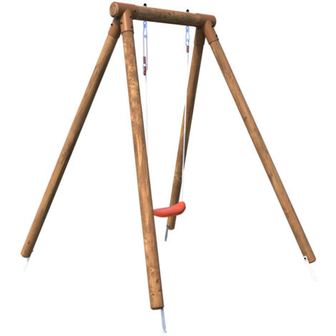 Petit portique en bois 1 agrès balançoire - Hanna