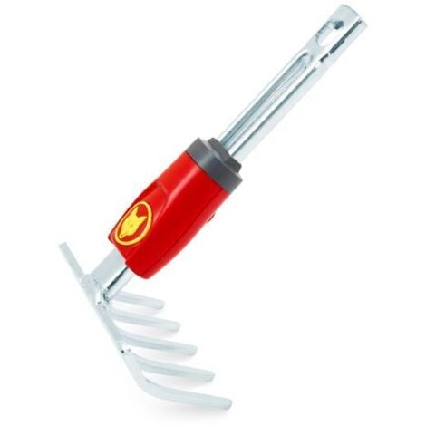 Petit rateau a fleurs 5 dents 8 cm Outils WOLF MULTI-STAR - LJM