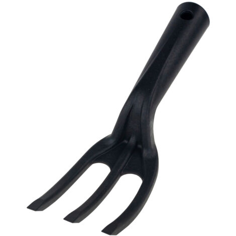Petit râteau à main pour le jardinage R CULTIVATOR , dimensions (mm) 270x78x54, couleur Noir