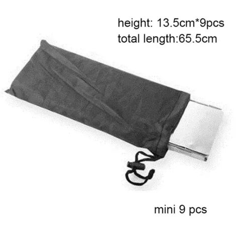 Petit réchaud à gaz portable à 9 plaques avec pare-vent, idéal pour le camping et les pique-niques en extérieur. Brûleur de cuisson portable en alliage d'aluminium.