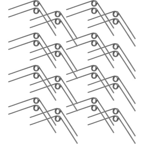 Petit Ressort de Torsion en Acier Inoxydable 25 Pièces, Forme en V, Kit de Remplacement Gauche et Droit pour Sécateurs de Taille, Accessoire Jardinage Solide, Entretien Outils
