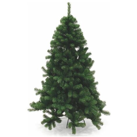 Petit sapin de Noël vert avec structure imbriquée du sol et croix de base tirol supérieur h180 cm - 627 rami