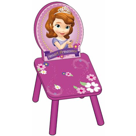 Petit Siège enfant en bois Princesse Sofia