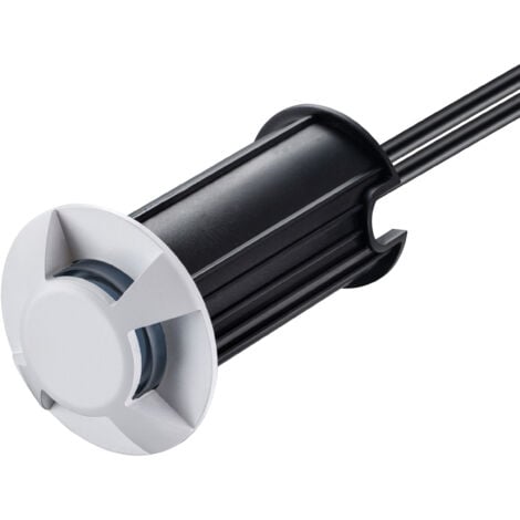Petit Spot 0,75W LED Encastrable Blanc 4 Directions - Lumière Bleu