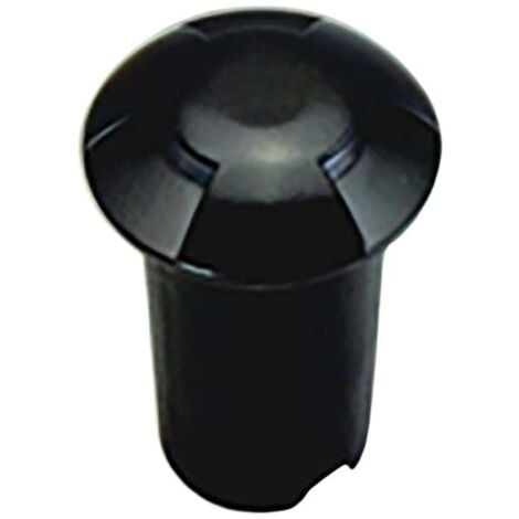 Petit Spot 0,75W LED Noir Encastrable 3 Directions - Blanc du Jour 6000K