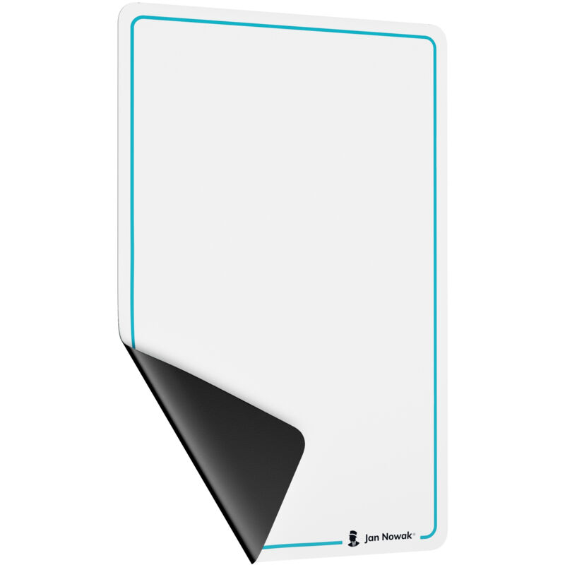 Petit tableau blanc magnétique 390 x 590 mm MAGNETO FLIPCHART, 2 pièces