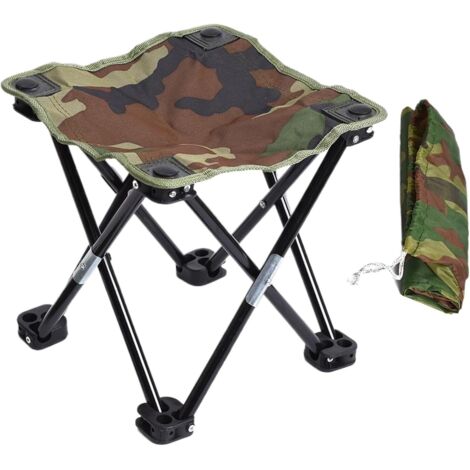 Petit Tabouret Pliant Chaise Escamotable pour Pêche - Siège