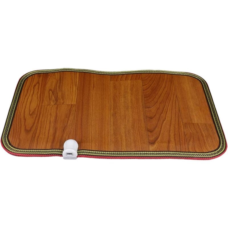 Petit tapis chauffant pour le sol - 30 x 50 cm - Pour le bureau et la maison