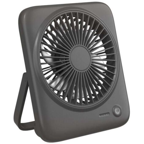 Petit ventilateur de bureau silencieux, ventilateur de voyage portable rechargeable, batterie 4000 mAh, alimentation USB, 4 vitesses de ventilation, convient à une utilisation intérieure et extérieure