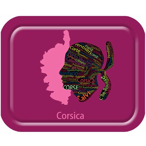 Petit vide poche rose Corse
