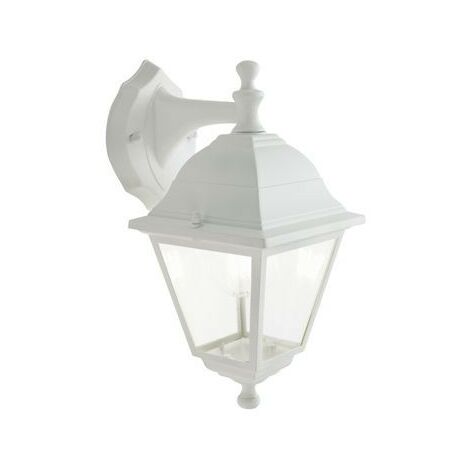 Petite applique bas E27 ligne nano blanche
