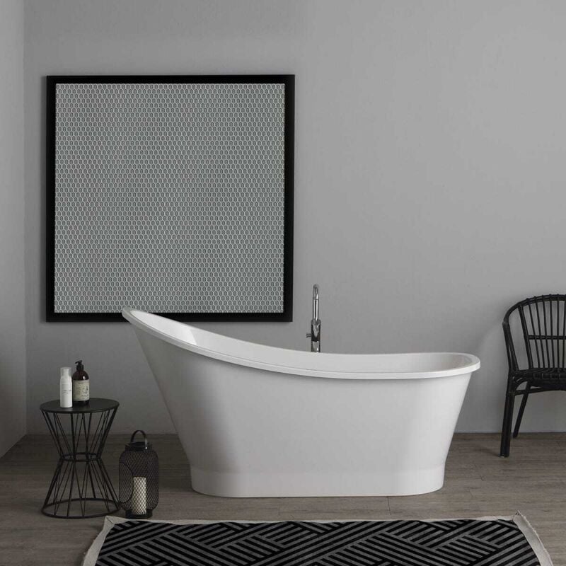 Kiamami Valentina - Petite Baignoire Îlot De Style Classique Arisa