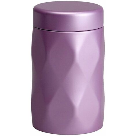 Petite boite métallique Lilas pour le thé Contenance 150 gr
