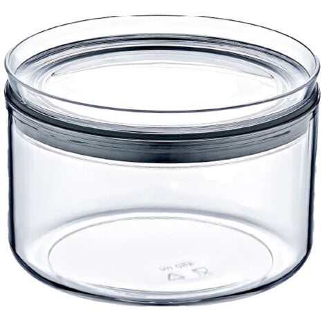 Petite boîte ronde hermétique de conservation des aliments, Ø10.5x7.5cm
