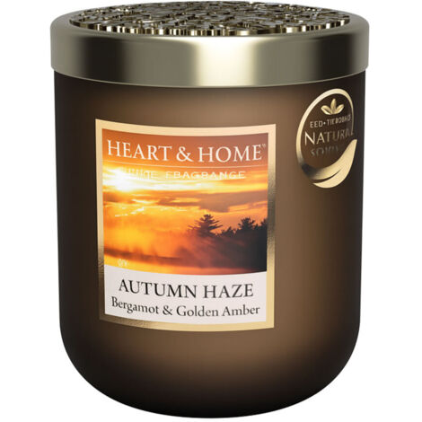 Petite bougie à la cire de soja brume dautomne Heart and Home