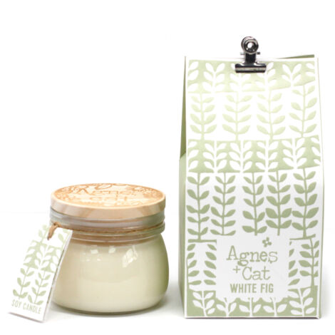 Petite bougie en pot Kilner - Figue Blanche- Vendu par 1
