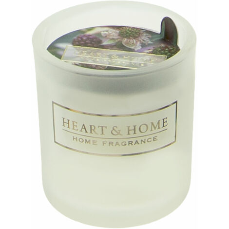 Petite bougie heart and home mûre des bois