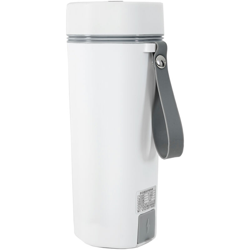 Petite bouilloire électrique portable HP-300E, capacité 350ML, doublure en acier inoxydable 304 de qualité alimentaire, opération à un bouton, blanche