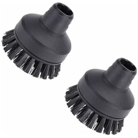 Petite brosse ronde pour nettoyeur vapeur Kärcher SC1 SC2 SC3 SC4 SC5 SC6 SC7 (2 Big Round Brush)
