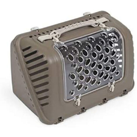 Petite Cage De Transport Pour Chien Et Chat Avec Bandoulière 44,5x26,5x28cm