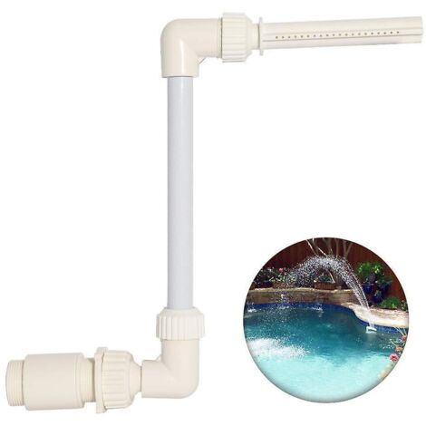 Petite fontaine cascade pour piscine - 26 x 36 x 19 cm