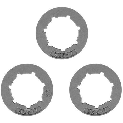 Petite jante de pignon 325-7 dents pour scies STIHL 028 029 034 039 MS290 MS310 MS390, 3 pièces