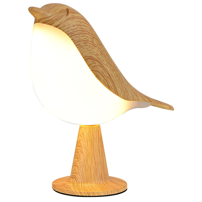 Image of Petite lampe de chevet, lampe de bureau de table, veilleuse,commande tactile, sans fil, 3 couleurs, luminosité réglable, lampe de nuit portable pour