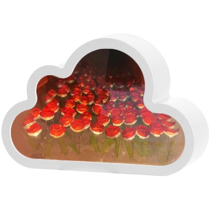 Petite lampe de nuit en forme de tulipe de mer, idéale comme cadeau de Saint-Valentin