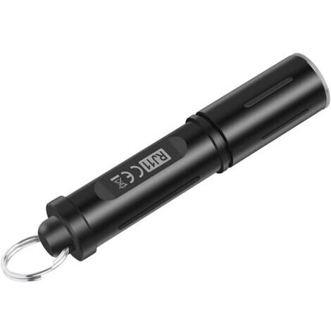 Petite lampe de poche LED pour camping et utilisation en extérieur - Portable - Étanche - Porte-clés