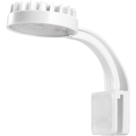 Petite Lampe LED pour Nano Aquarium - LEDs Bleu et Blanc, USB, Haute Luminosité - Blanc