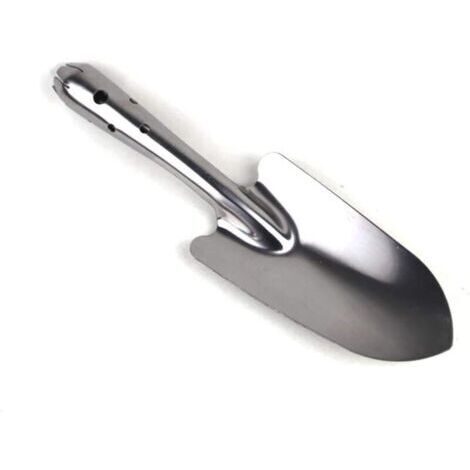 Petite pelle de jardinage en acier inoxydable - pour le jardinage des semis - 30 cm de long, 17 cm de tête, 9 cm de large