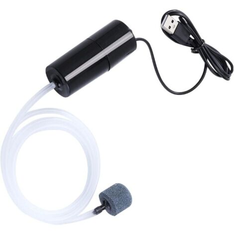 Petite pompe à eau  Pompe à eau submersible silencieuse avec dégagement d'air stable  Pompes à eau 5V Home Pompe d'augmentation d'oxygène silencieuse étanche pour réservoir domestique-LIAIKI