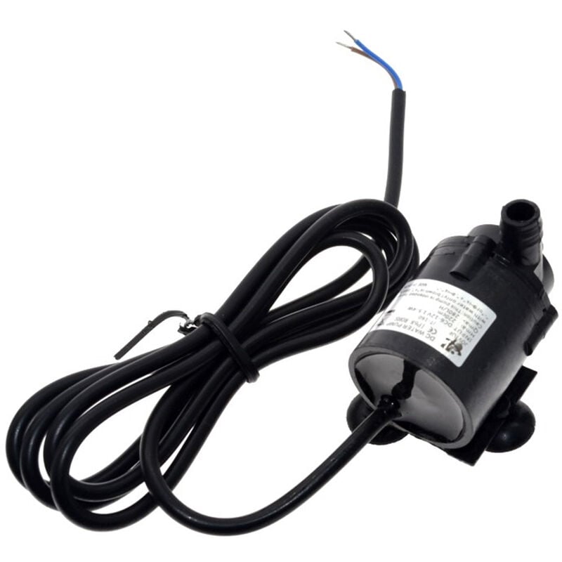Maerex - Petite pompe à eau sans balais 12V dc, moteur, matériel de bricolage, outils de pompe, 1M, 280L/H ZebraA