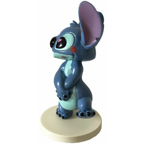 Petite statuette de collection Stitch bisous