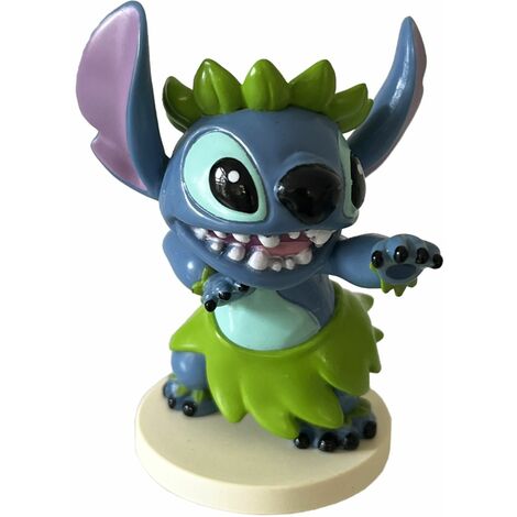 Petite statuette de collection Stitch dansant