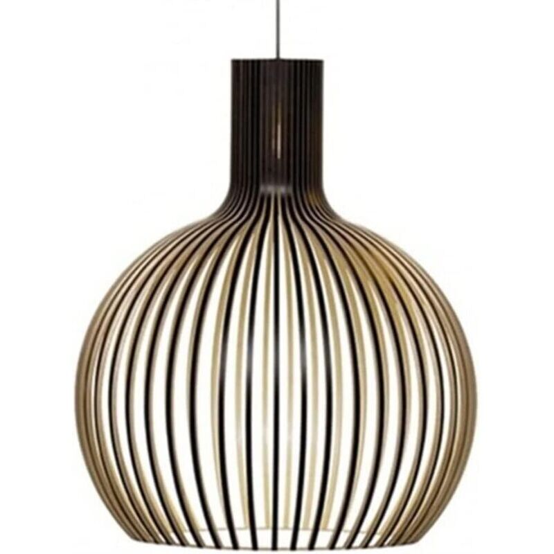 Petite suspension semi-globe en bois de style rétro de style ferme, lustre antique, lampe suspendue pour îlot de cuisine, salle à manger, salon,