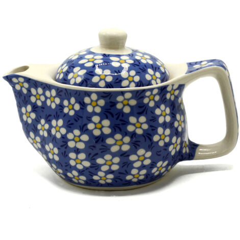 Petite Théière aux Herbes - Marguerite Bleue- Vendu par 1