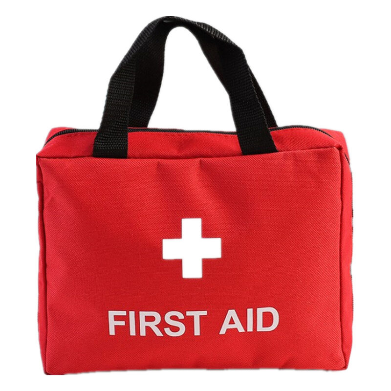 Ensoleille - Petite trousse de premiers soins avec fournitures médicales d'urgence essentielles étanche simple et portable pour la maison, le